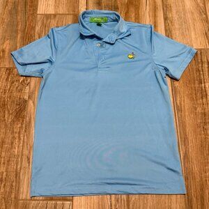 Masters Tech Light Blue Performance Polo Shirt